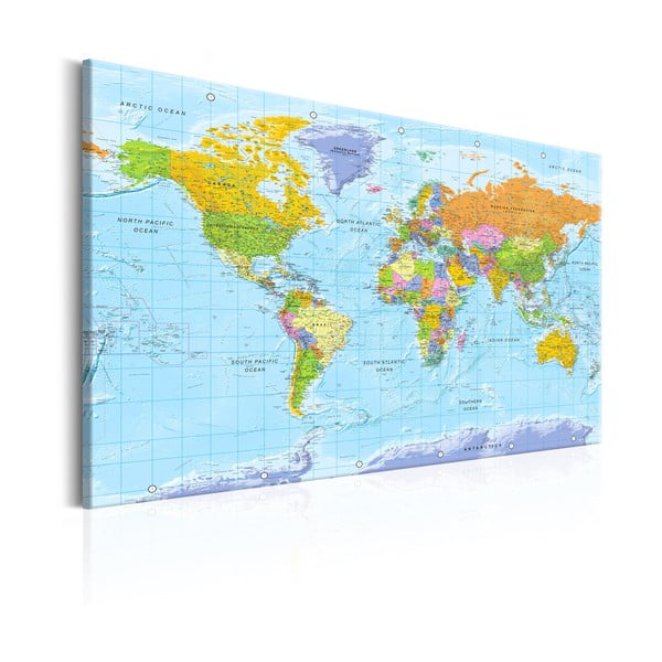 Slika karte svijeta Bimago Orbis Terrarum, 90 x 60 cm-image-2
