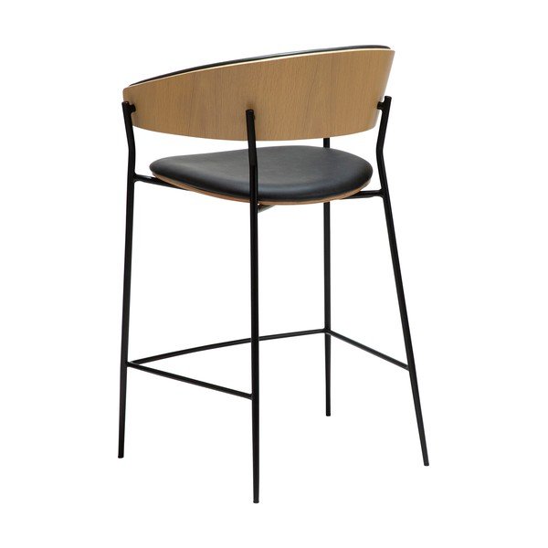 Crna barska stolica (visine sjedala 63,5 cm) Crib – DAN-FORM Denmark-image-3