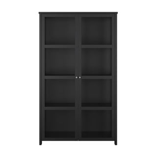Crna vitrina 124x210 cm Excellent - Tvilum