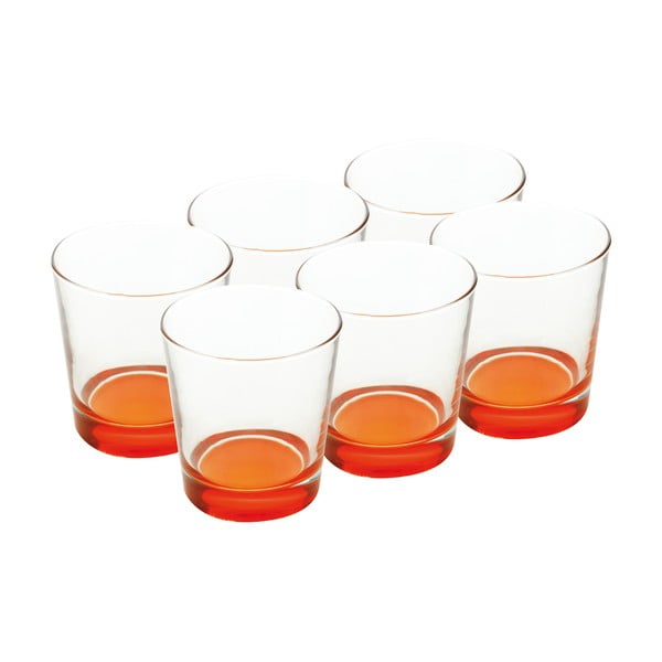 Set čaša 340 ml, narančaste