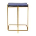 Pomoćni stolić u zlatnoj boji Kare Design Lagoon, visina 50 cm