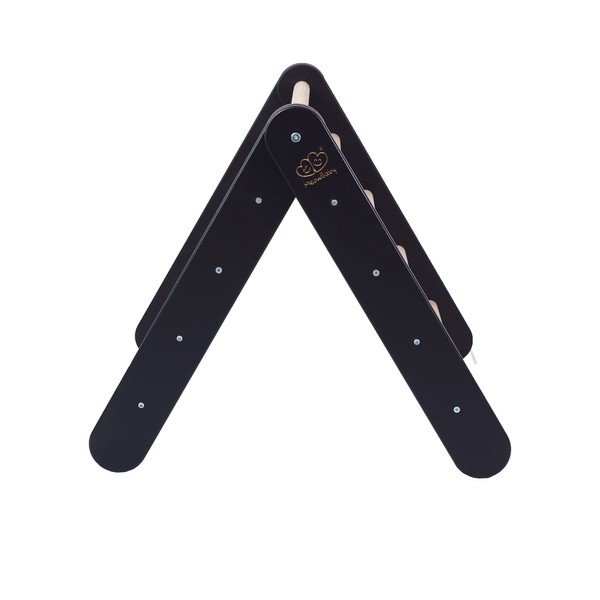 Crni pikler montessori trokut od masivnog bora 60x60x60 cm Montessori – Meowbaby-image-3