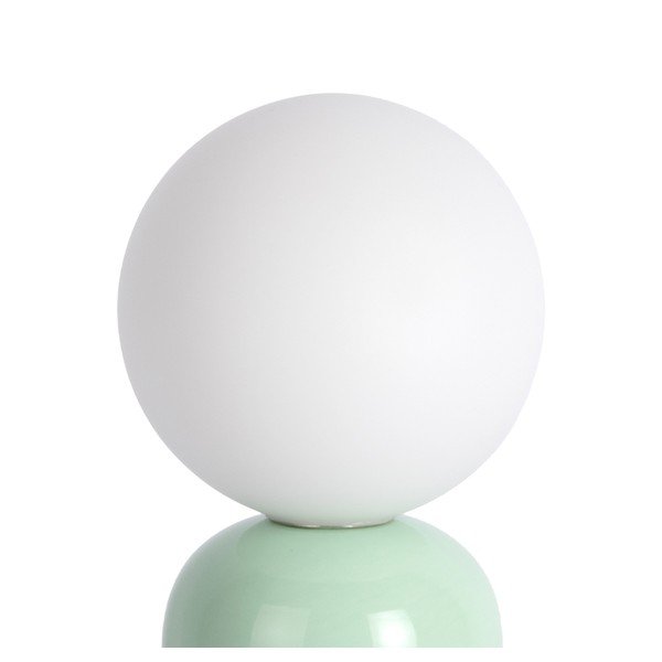 Mentol zelena/smeđa stolna lampa keramička (visina 26 cm) Firenze Pellet – Leitmotiv-image-3