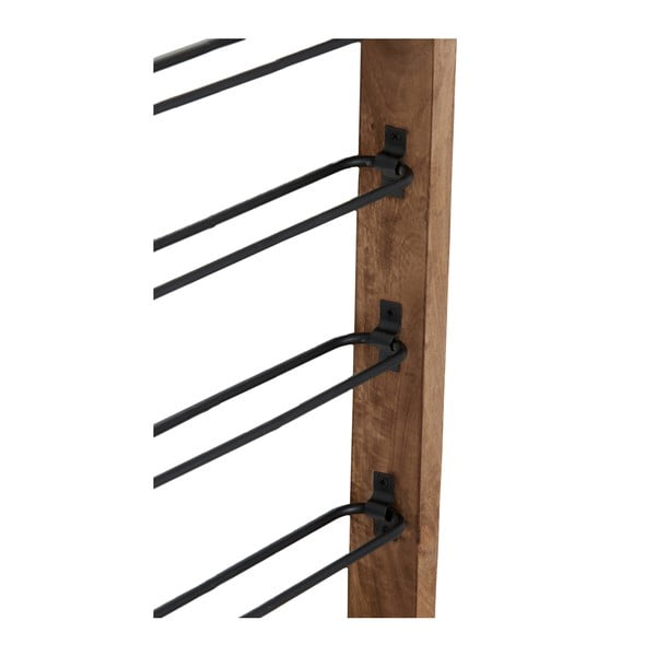 Smeđi zidni držač za boce vina broj boca 6 kom Sorrento – Light & Living-image-3