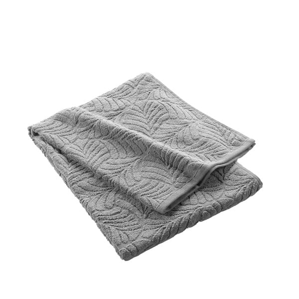 Sivi pamučni ručnik od frotira 70x130 cm Madeira – douceur d'intérieur