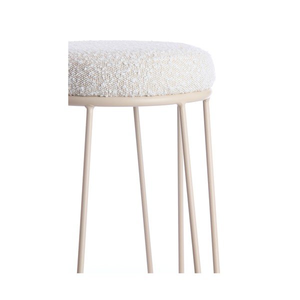 Krem podstavljena barska stolica (visine sjedala 73 cm) Alice – Light & Living-image-2