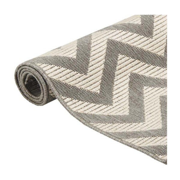 Sivi vrlo izdržljiv tepih Webtappeti Zigzag, 200 x 285 cm-image-2