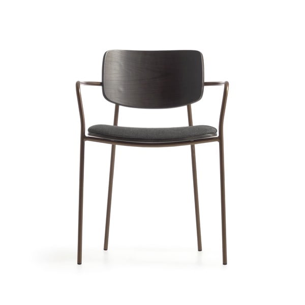 Siva blagovaonska stolica Maureen – Kave Home-image-2