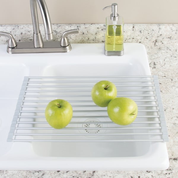 Aluminijski ocjeđivač za sudoper u srebrnoj boji Metro – iDesign-image-1