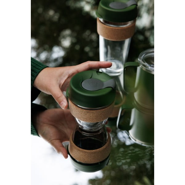 Zelena putna šalica 454 ml Brew Cork Pine L – KeepCup-image-2
