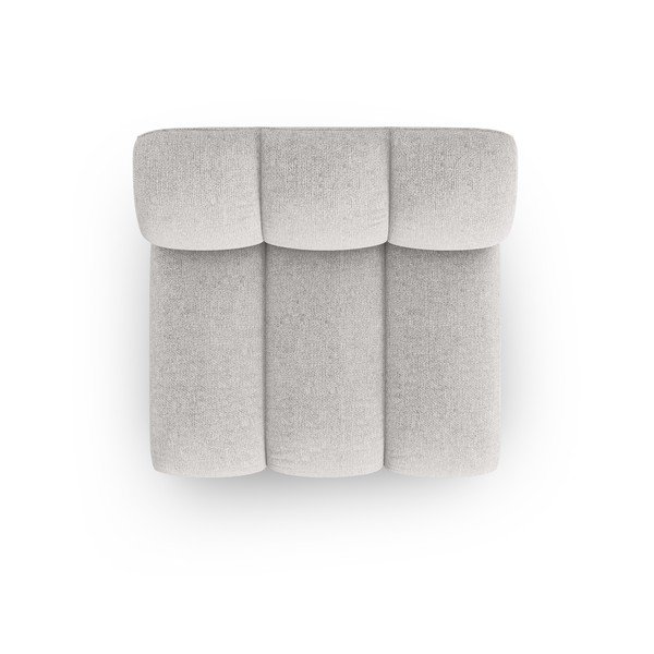 Svijetlo siva modularna sjedeća garnitura (srednji modul ) Lupine – Micadoni Home-image-3