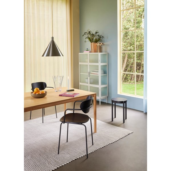 Blagovaonski stol u dekoru hrasta u prirodnoj boji 100x200 cm Ground – Hübsch-image-1