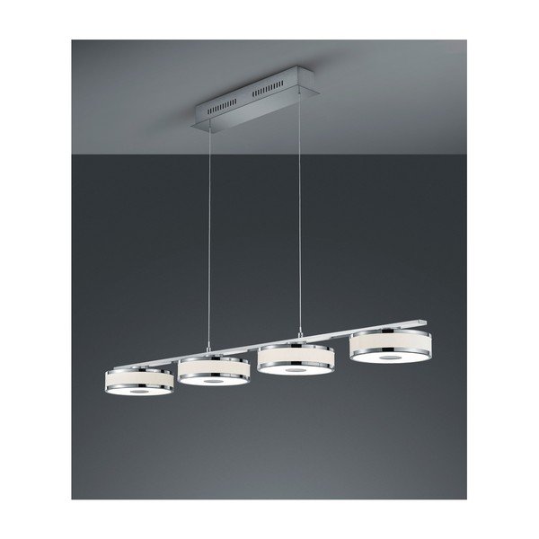LED visilica Trio Agento u srebrnoj boji, dužine 1,15 m-image-1