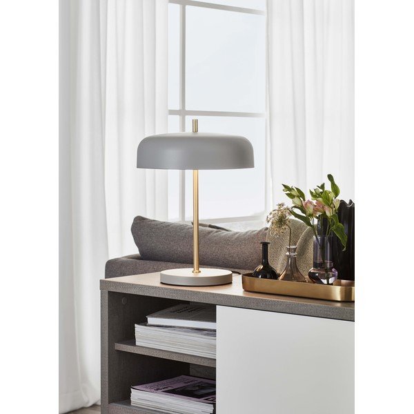 Siva stolna lampa Markslöjd Caen 2L-image-1