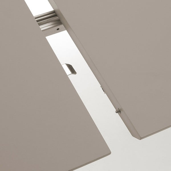 Sivi blagovaonski stol na razvlačenje Kave Home Oakland, 160 x 100 cm-image-1