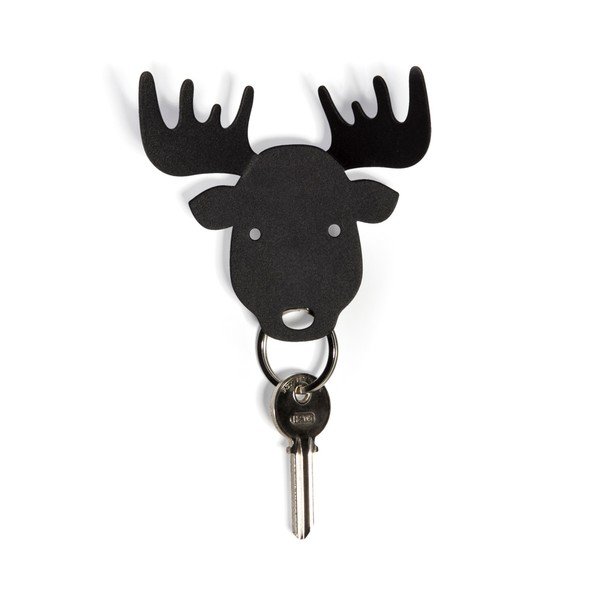Moose vješalica za ključeve, crna