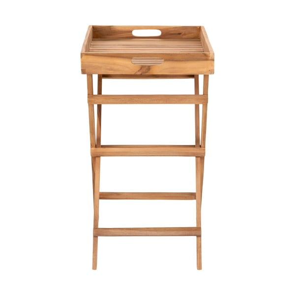 Vrtni stol za posluživanje od masivne tikovine 29x39 cm Ronda – House Nordic-image-2