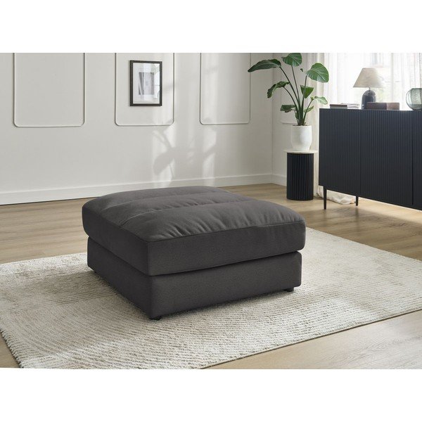 Crni baršunast tabure Sierra – Bobochic Paris-image-1