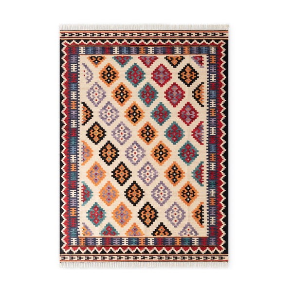 Crveni obostrani/ručno rađen vunen tepih 200x290 cm Kamal Kian – Nouristan