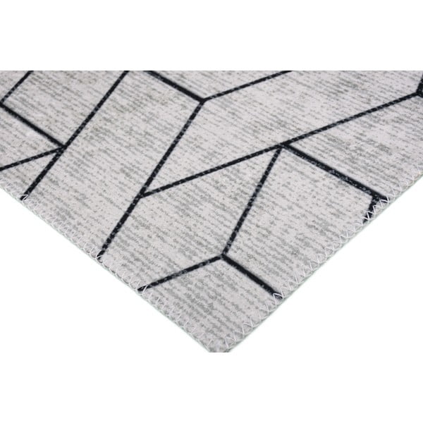 Svijetlo sivi perivi tepih 50x80 cm - Vitaus-image-2