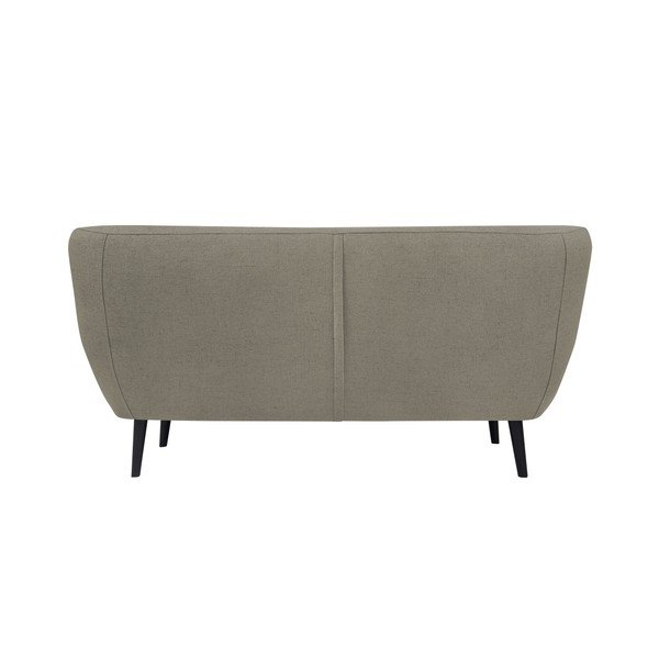 Smeđa dvosjeda sa smeđim nogama Mazzini Sofas Pijemont-image-1