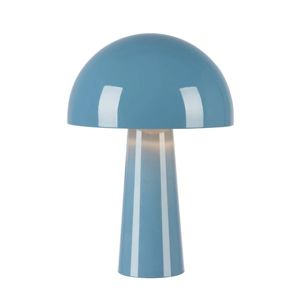 Plava stolna lampa s metalnim sjenilom (visina 36 cm) Mantar – Markslöjd