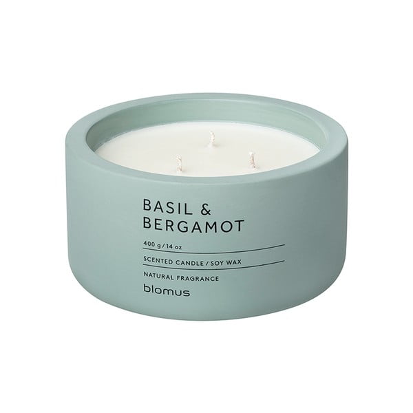 Mirisna svijeća od sojinog voska vrijeme gorenja 25 h Fraga: Basil & Bergamot – Blomus