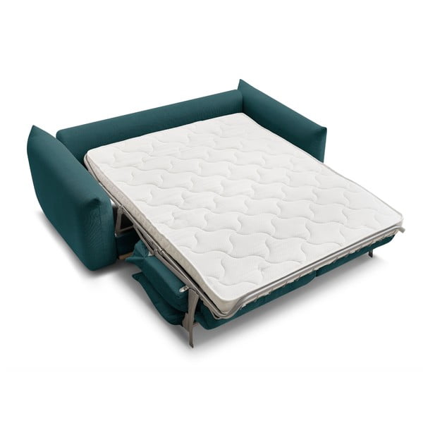 Plava sklopiva sofa 214 cm Ernest – Bobochic Paris-image-4