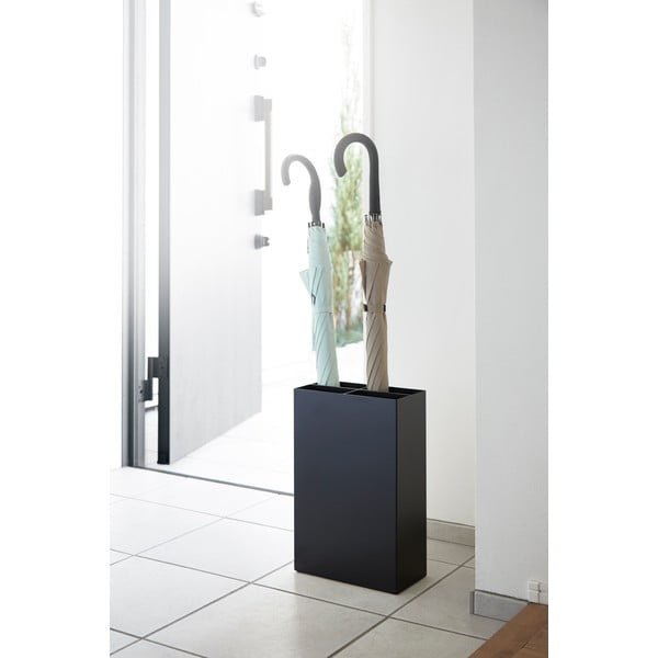 Crni metalni stalak za kišobrane Yamazaki Smart-image-3