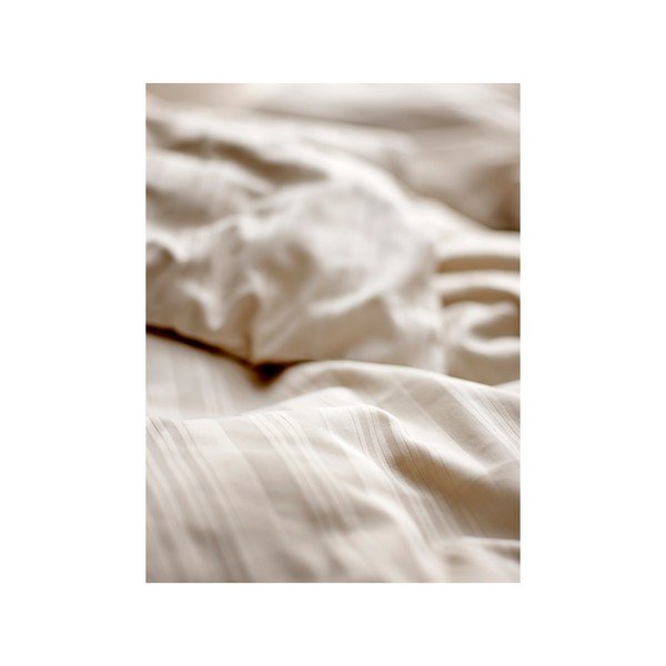 Bež posteljina za krevet za jednu osobu od damasta 140x200 cm Noble – Södahl-image-2