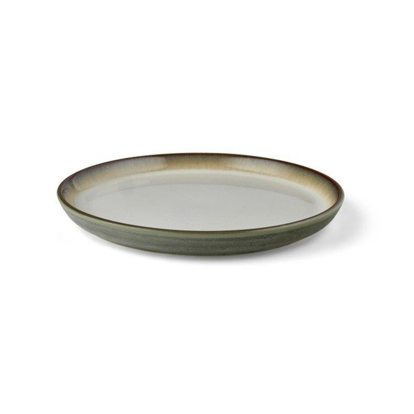 Krem-bijeli desertni tanjur od kamenine Bitz Mensa, promjer 21 cm-image-1