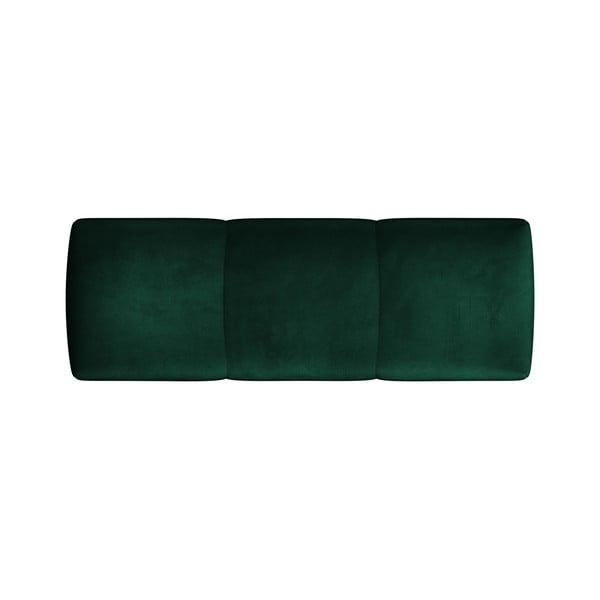 Zeleni baršunasti naslon za modularnu sofu Rome Velvet - Cosmopolitan Design-image-2