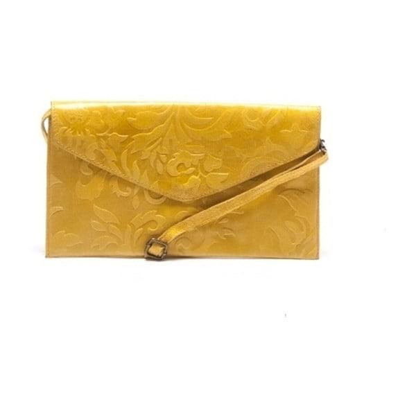 Žuta kožna torbica Isabella Rhea Melissa