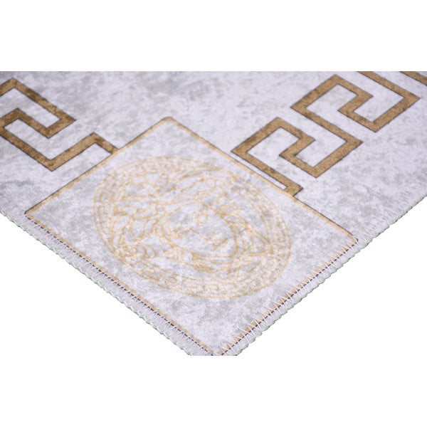 Sivi tepih Vitaus Logo, 160 x 230 cm-image-2
