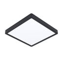 Crna LED stropna svjetiljka 28,5x28,5 cm FUEVA 5 – EGLO