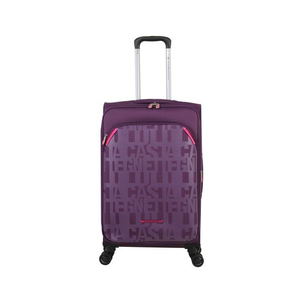 Set od tri ljubičasta kofera na četiri kotača Lulucastagnette Bellatrice-image-4