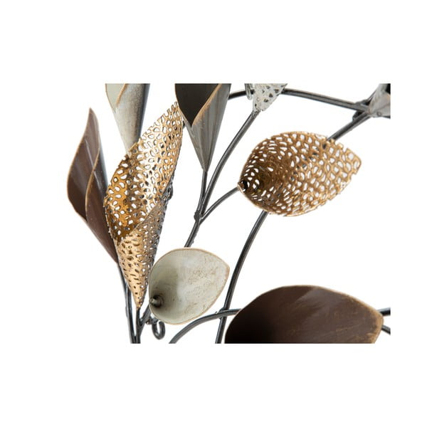 Bijelo-smeđi zidni ukras Mauro Ferretti Ramo, širina 46 cm-image-3