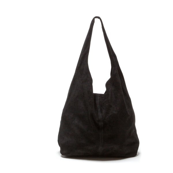Crna kožna torbica Isabella Rhea 885