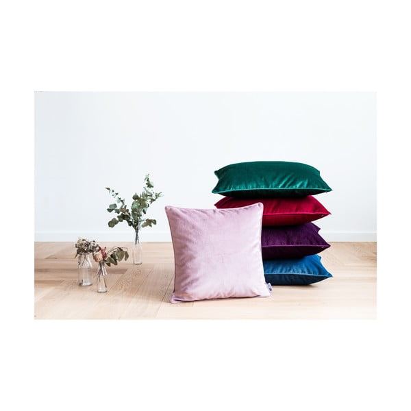 Crvena jastučnica WeLoveBeds Mystic Burgundy, 50 x 50 cm-image-4