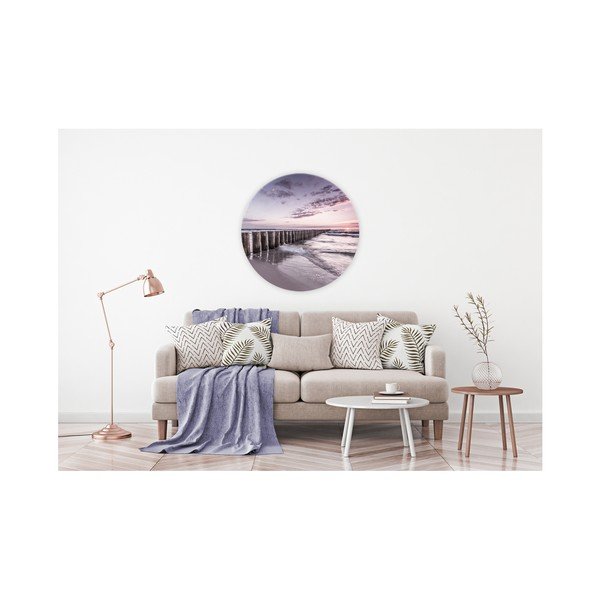 Zidni ukras Styler Glasspik Ringart Sunset, ø 70 cm-image-1