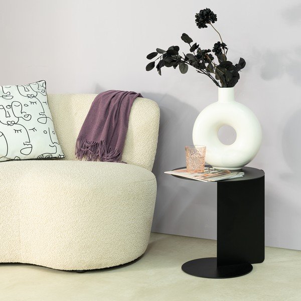 Metalni okrugao pomoćni stol ø 40 cm Salsa – Spinder Design-image-2