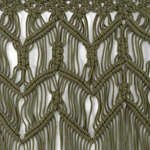 Kaki zelena zavjesa za vrata 90x200 cm Macarena – douceur d'intérieur-image-2