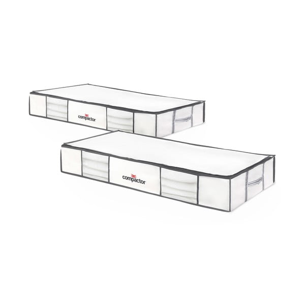 Vakuumske tekstilne/plastične kutije za ispod kreveta u setu 2 kom 105x45x15,5 cm Life – Compactor-image-1
