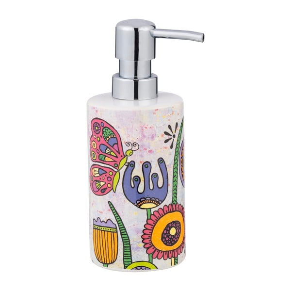 Keramički dozator sapuna 360 ml Rollin'Art Full Bloom – Wenko