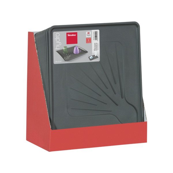 Stalak za cijeđenje posuđa Metaltex Hydro, 35 x 31 cm-image-3