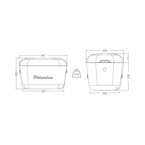 Ljubičasta termo posuda 20 l Pop – Polarbox-image-4