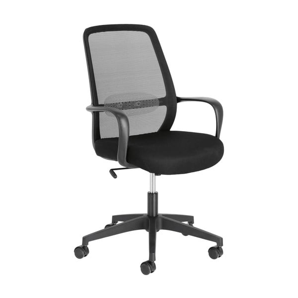 Crna uredska stolica Melva – Kave Home