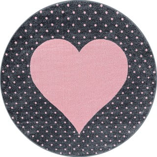 Ružičasti/sivi dječji tepih ø 160 cm Bambi – Ayyildiz Carpets