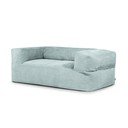 Mentol zelena vreća za sjedenje od samta Sofa MooG – SLOWDOWN