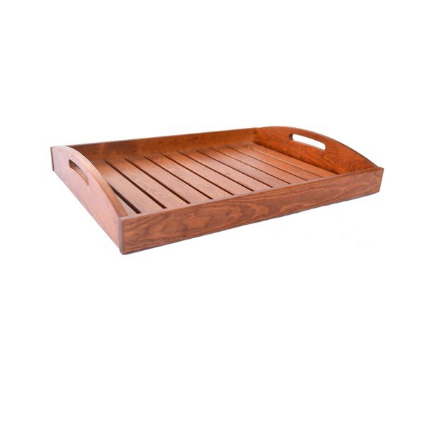 Vrtni stolić za posluživanje od borovine 74x61 cm - Rojaplast-image-3